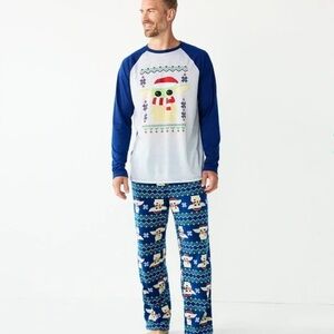 Star Wars The Mandalorian Baby Yoda Men’s Pajama set Size Large